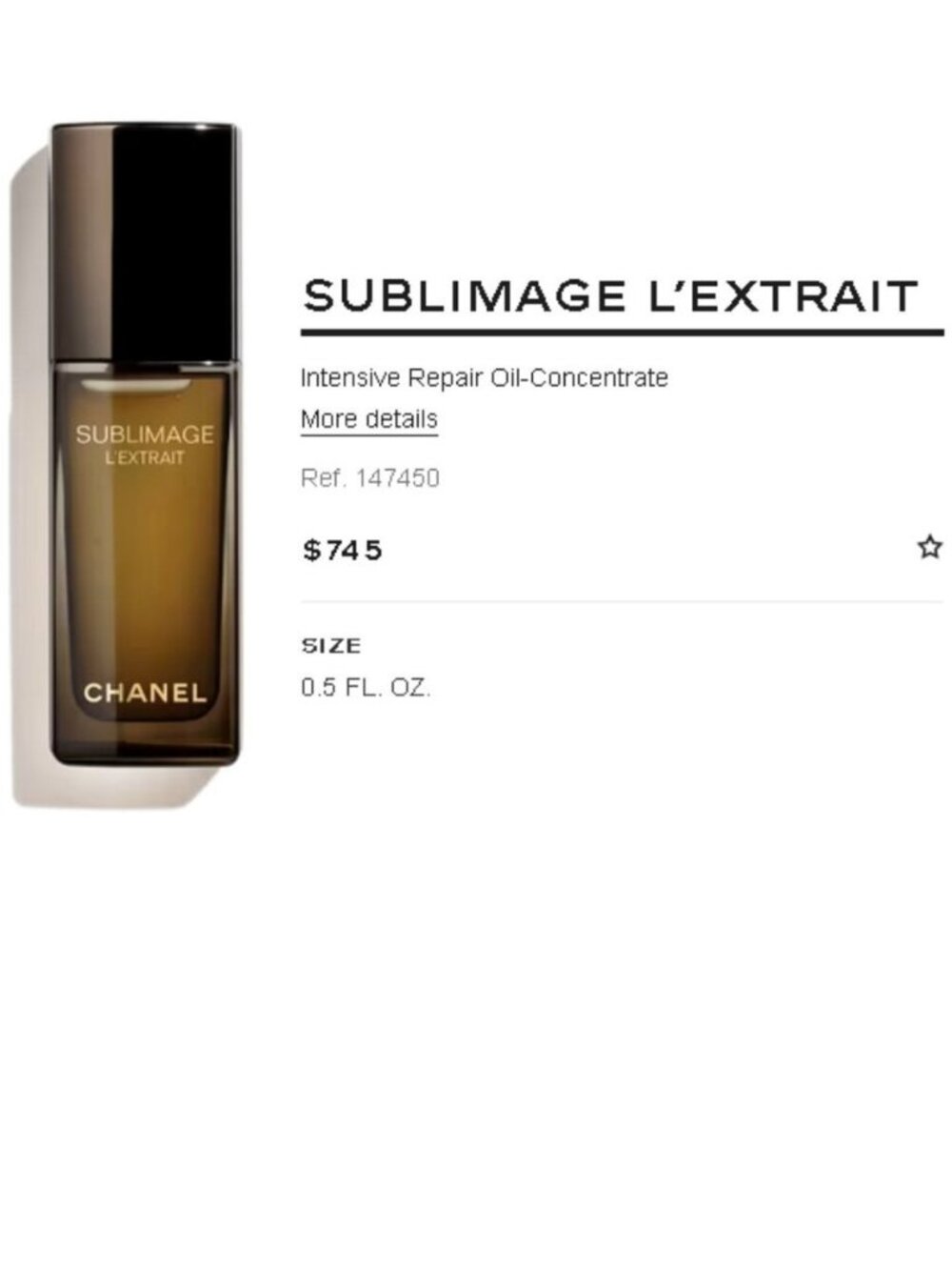 CHANEL SUBLIMAGE Eye Cream Oil-Concentrate - Picture 3 of 6
